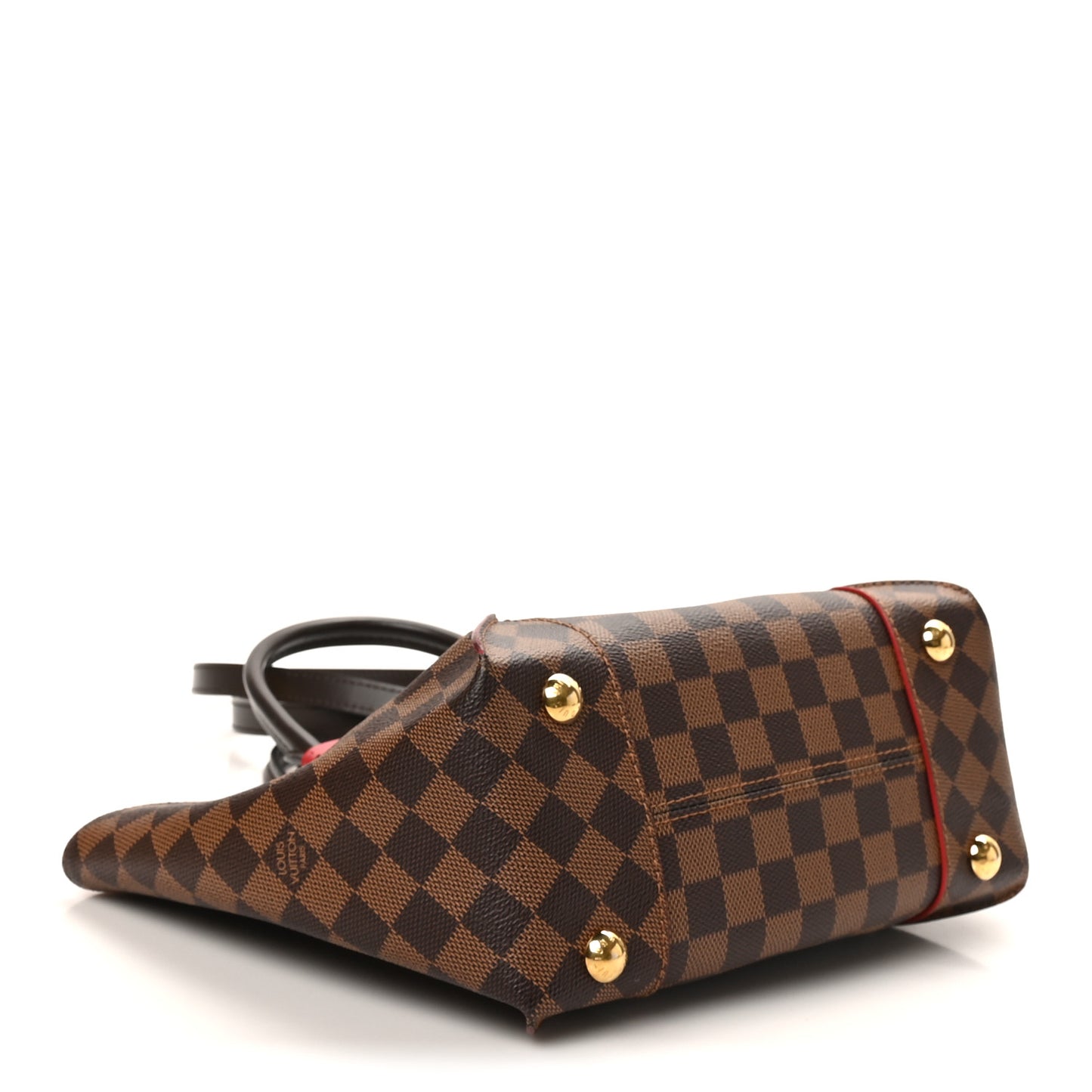 Damier Ebene Caissa Tote PM Cherry