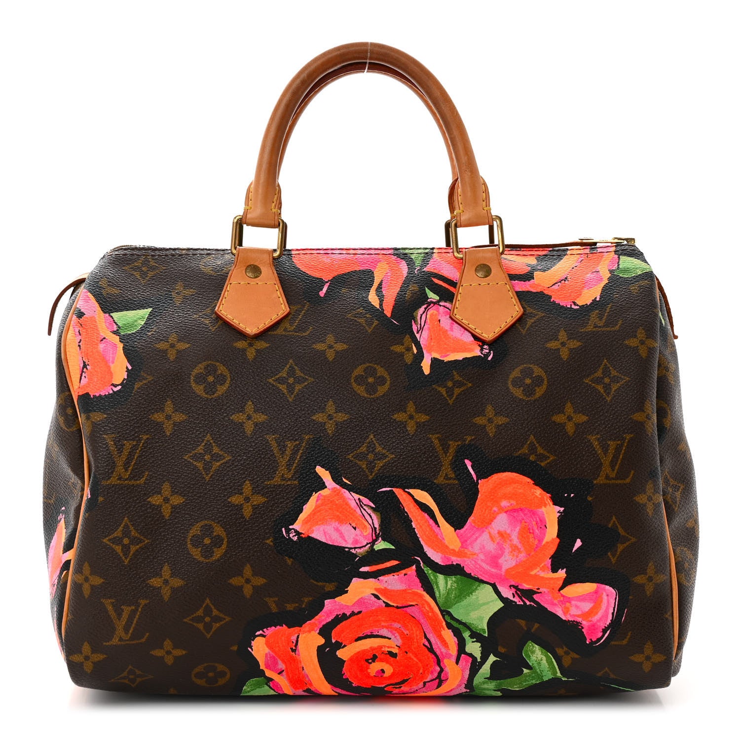 Louis Vuitton Monogram Roses Speedy 30 1 of 10