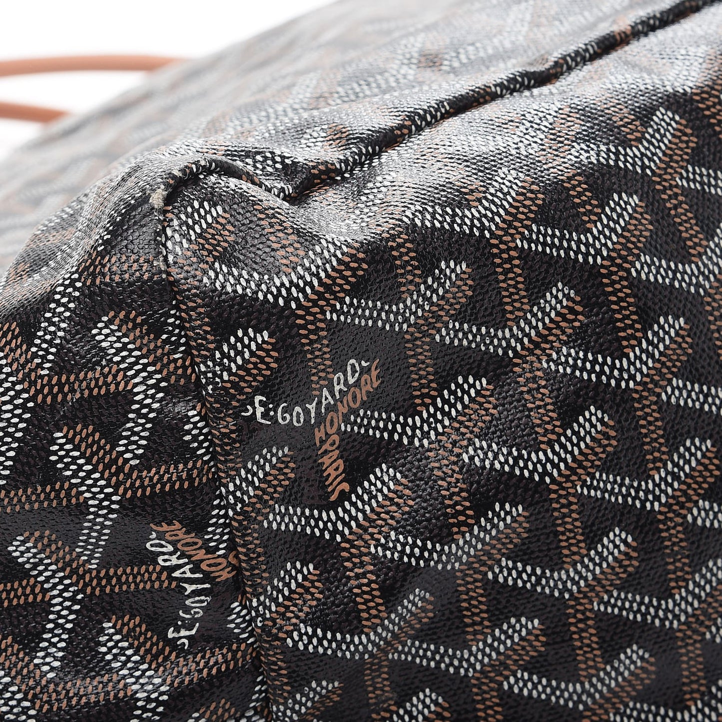 Goyardine Saint Louis GM Black Gold