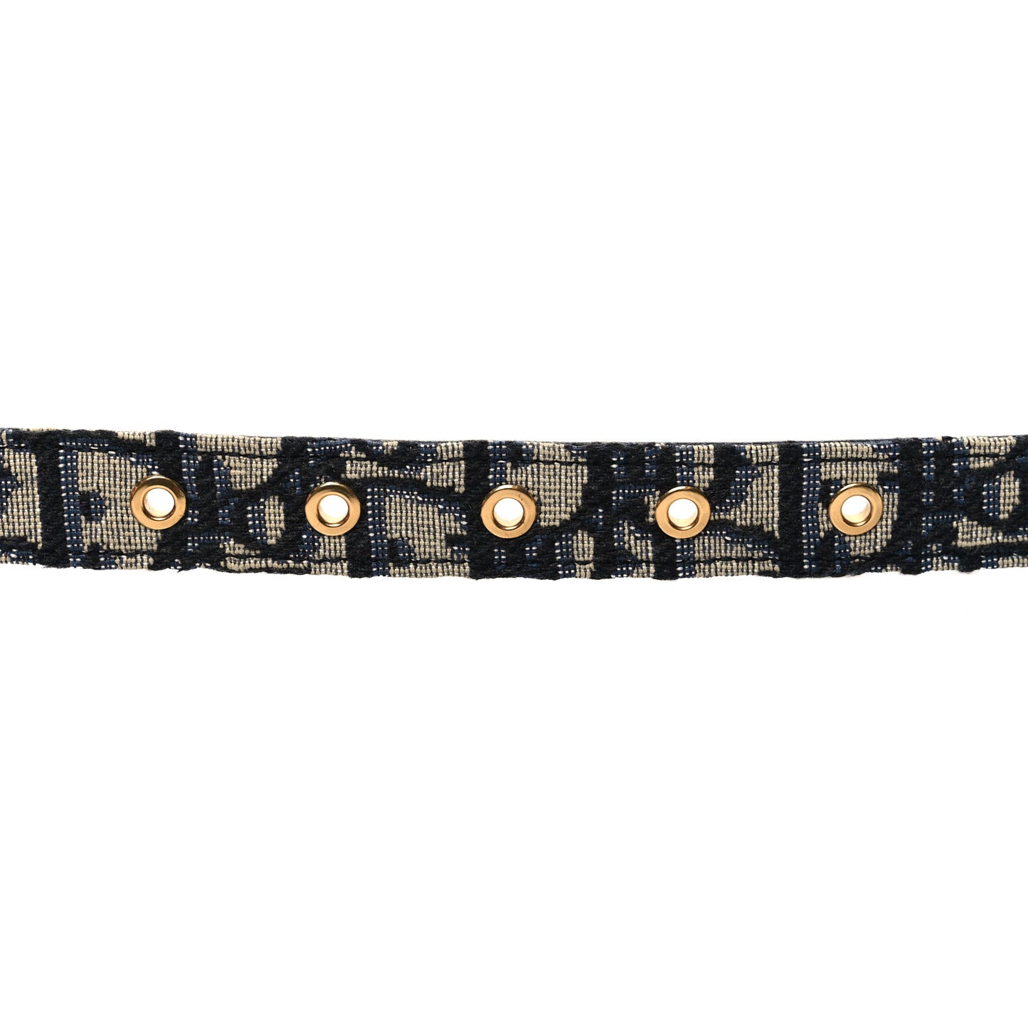 Jacquard Oblique 20mm Saddle Belt 80 32 Blue