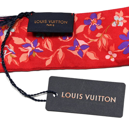 Louis Vuitton Silk Monogram Floral BB Bandeau Coquelicot 3 of 3
