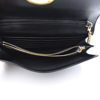 Fendi Vitello Liberty Lucido F is Fendi Wallet on Chain Black 5 of 11