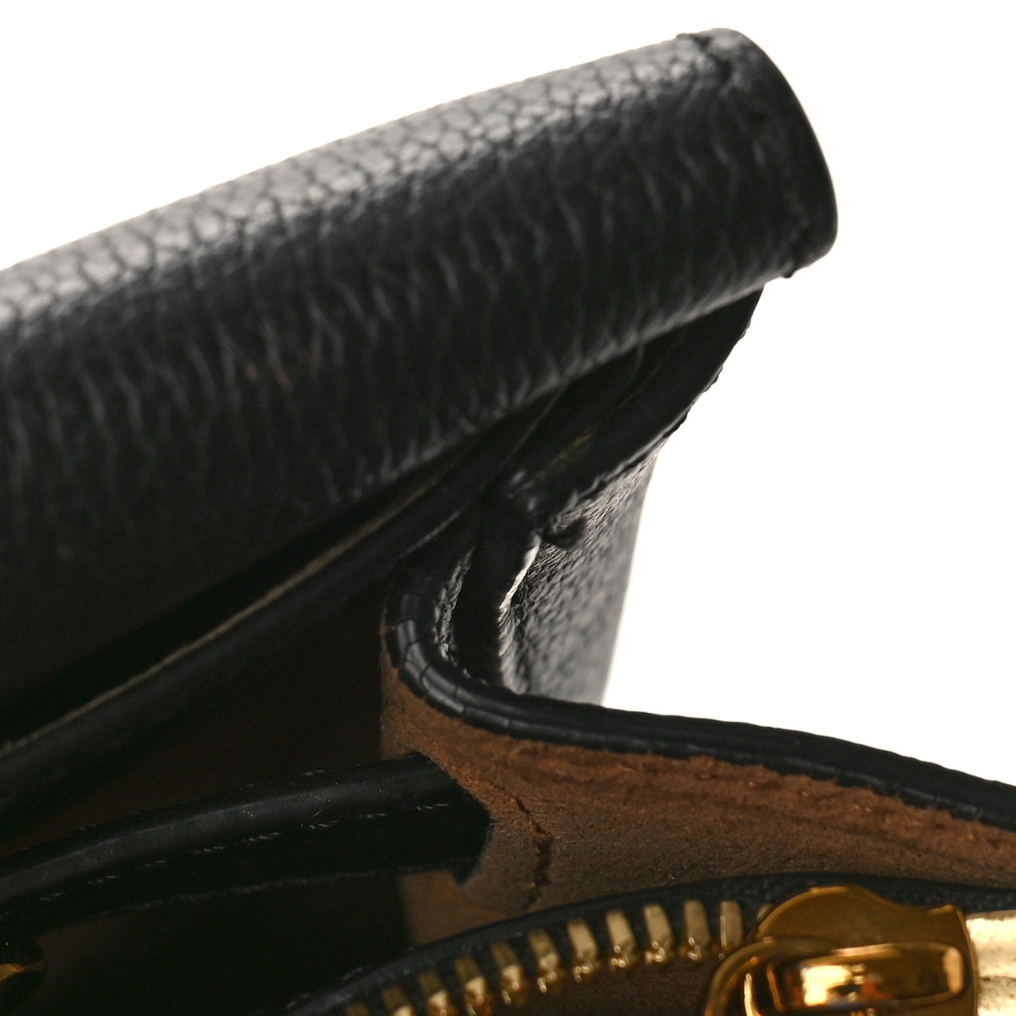 Grained Calfskin Large Milla Tote Black