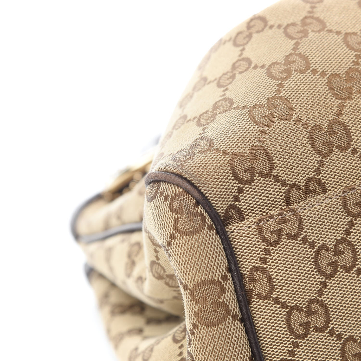 Gucci Monogram Medium Sukey Tote Dark Brown 14 of 14