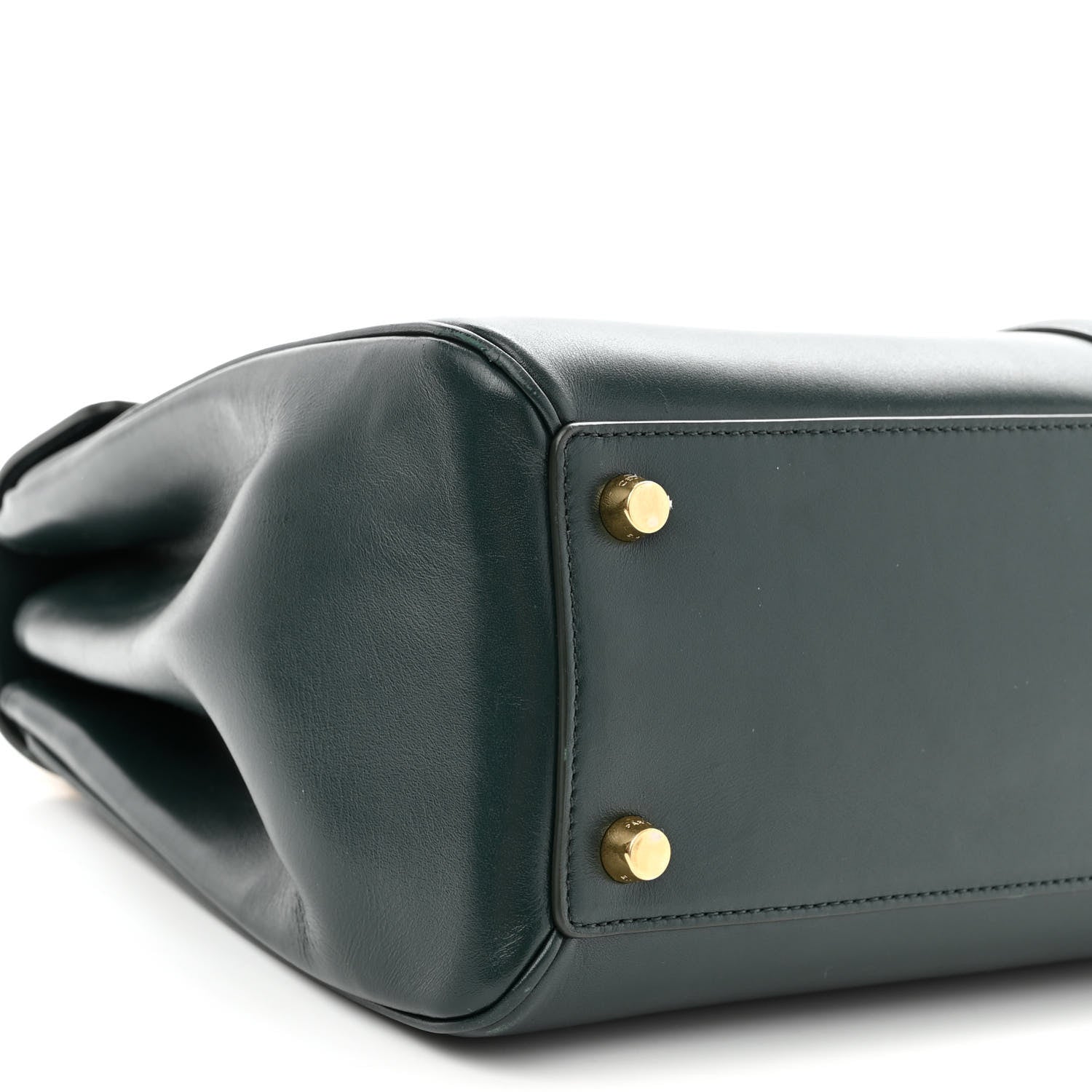 Celine Satinated Calfskin Medium 16 Top Handle Bag Amazone 9 of 13