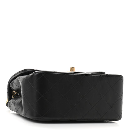 Chanel Lambskin Quilted Mini Square Flap Black 4 of 11