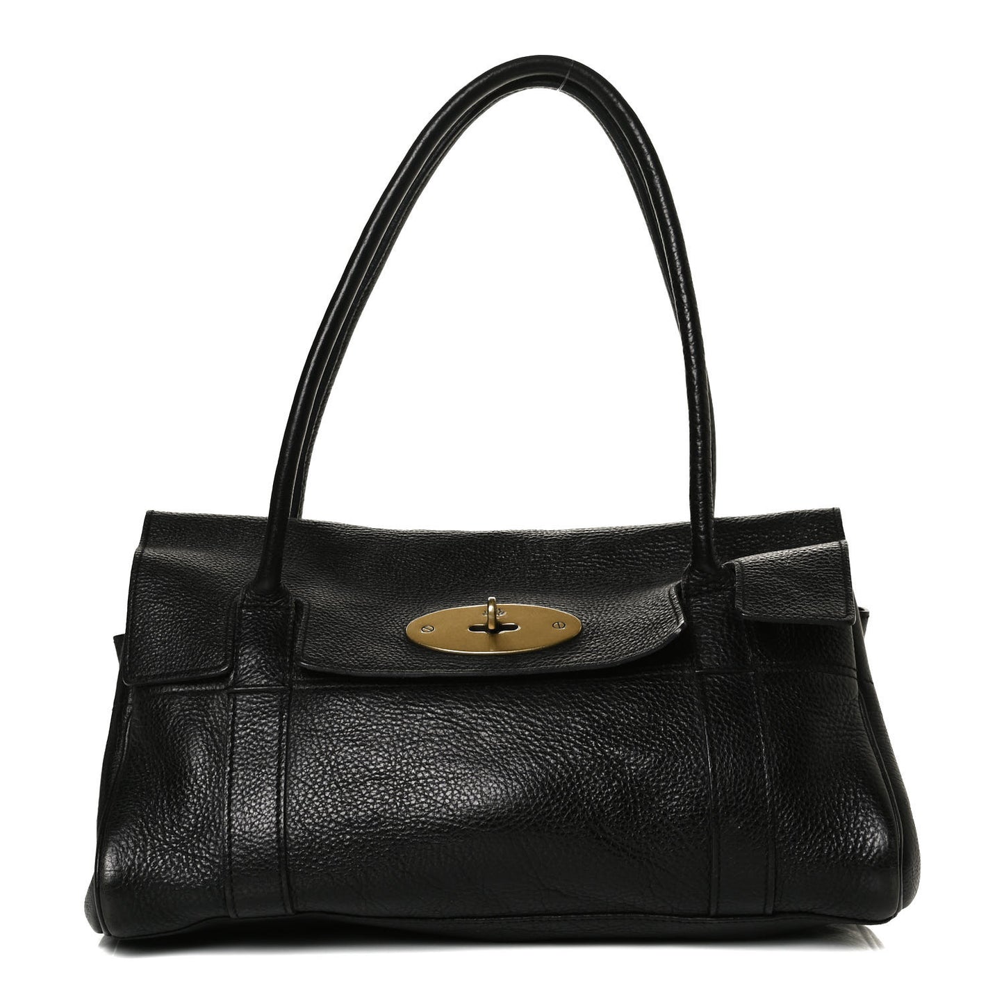 Natural Leather Small Bayswater Black