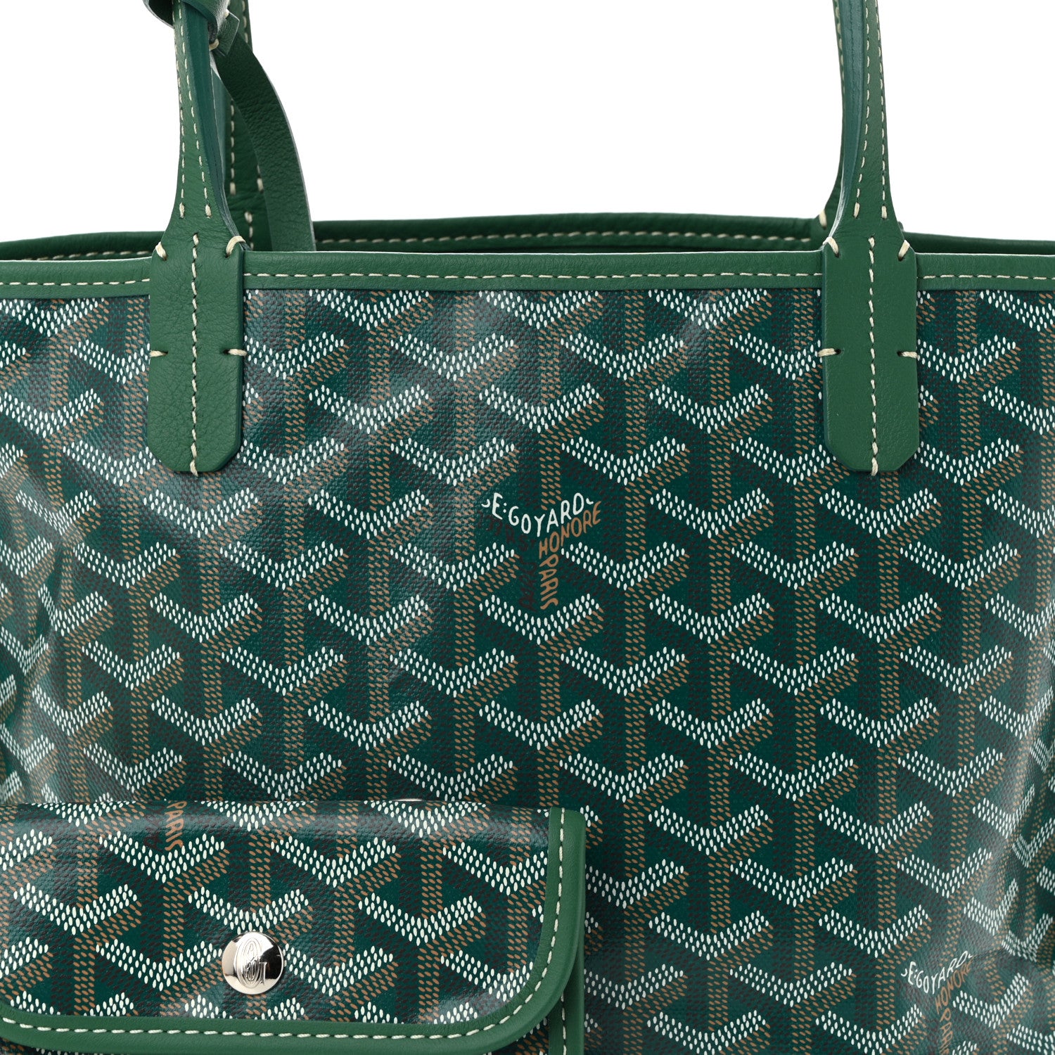 Goyard Goyardine Reversible Mini Anjou Green 13 of 17