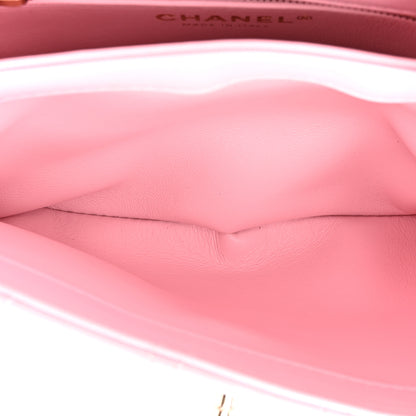 Chanel Lambskin Quilted Small Trendy CC Flap Dual Handle Bag Light Pink 5 of 14