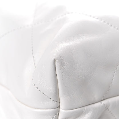 Chanel Shiny Calfskin Quilted Chanel 22 White 8 of 12