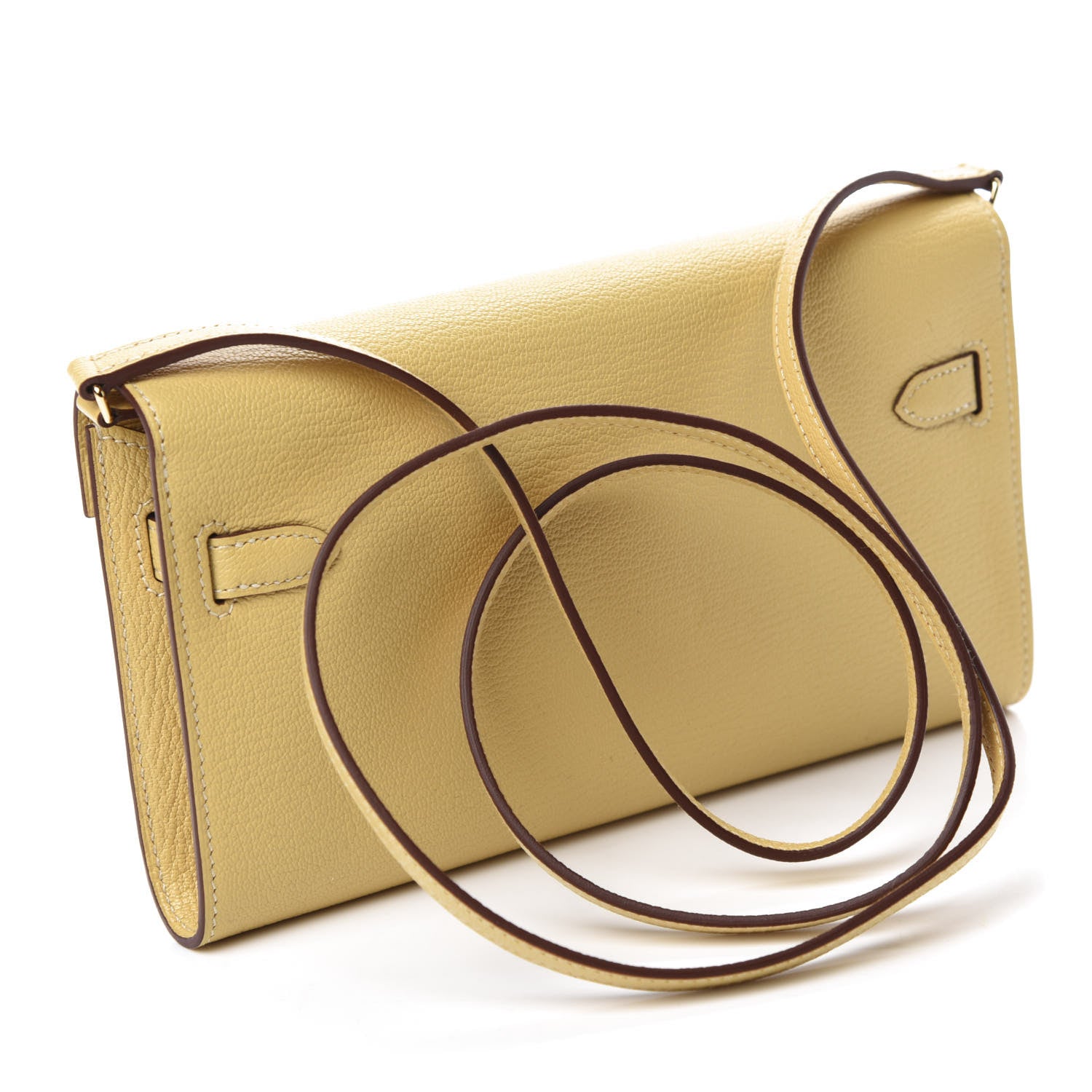 Hermes Chevre Mysore Kelly Wallet To Go Foin 3 of 11
