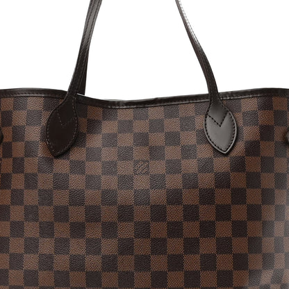 Louis Vuitton Damier Ebene Neverfull MM 9 of 14