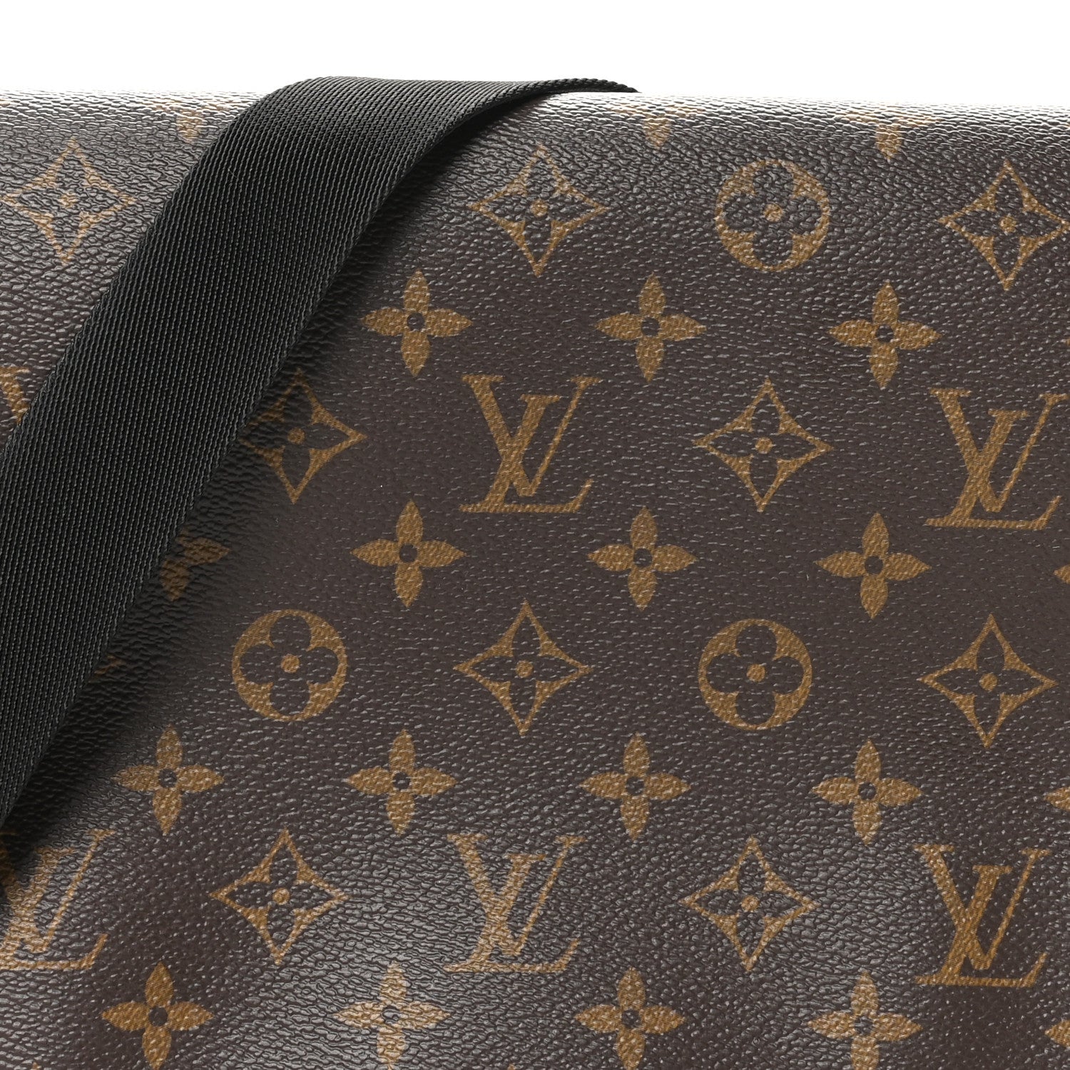 Louis Vuitton Monogram Macassar Magnetic Messenger 7 of 9