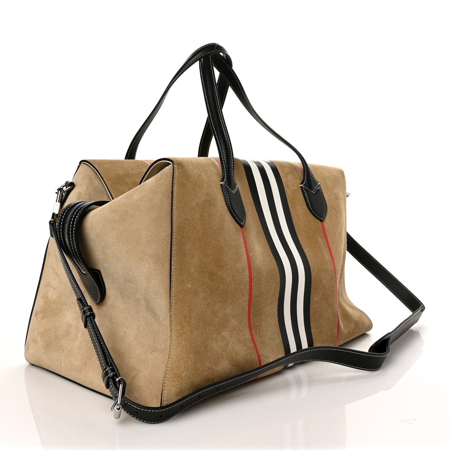 Suede Southcombe Duffle Bag Archive Beige