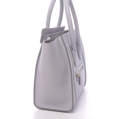 Celine Drummed Calfskin Micro Luggage Magnolia 11 of 12
