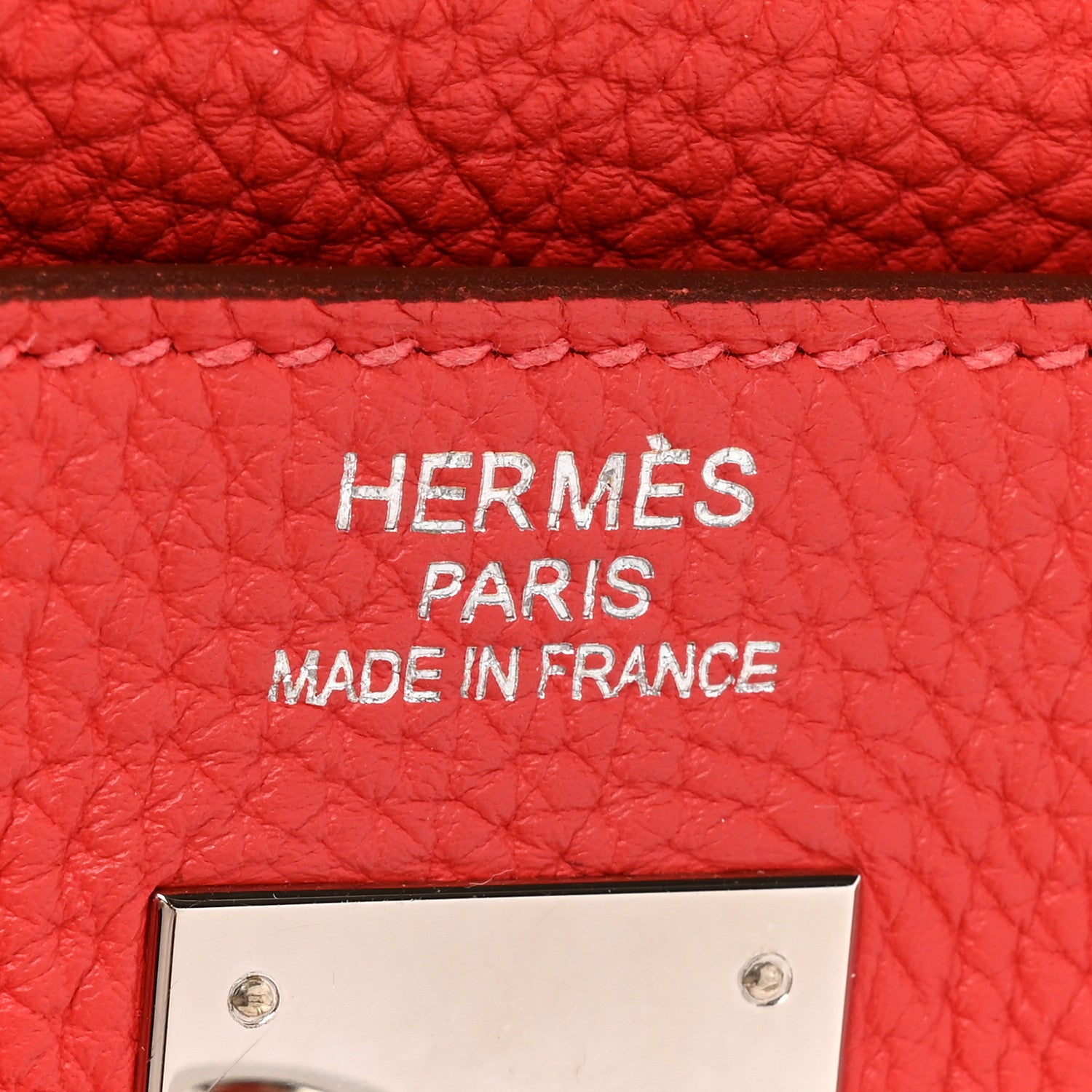 Hermes Togo Kelly Retourne 35 Rouge Pivoine 6 of 18