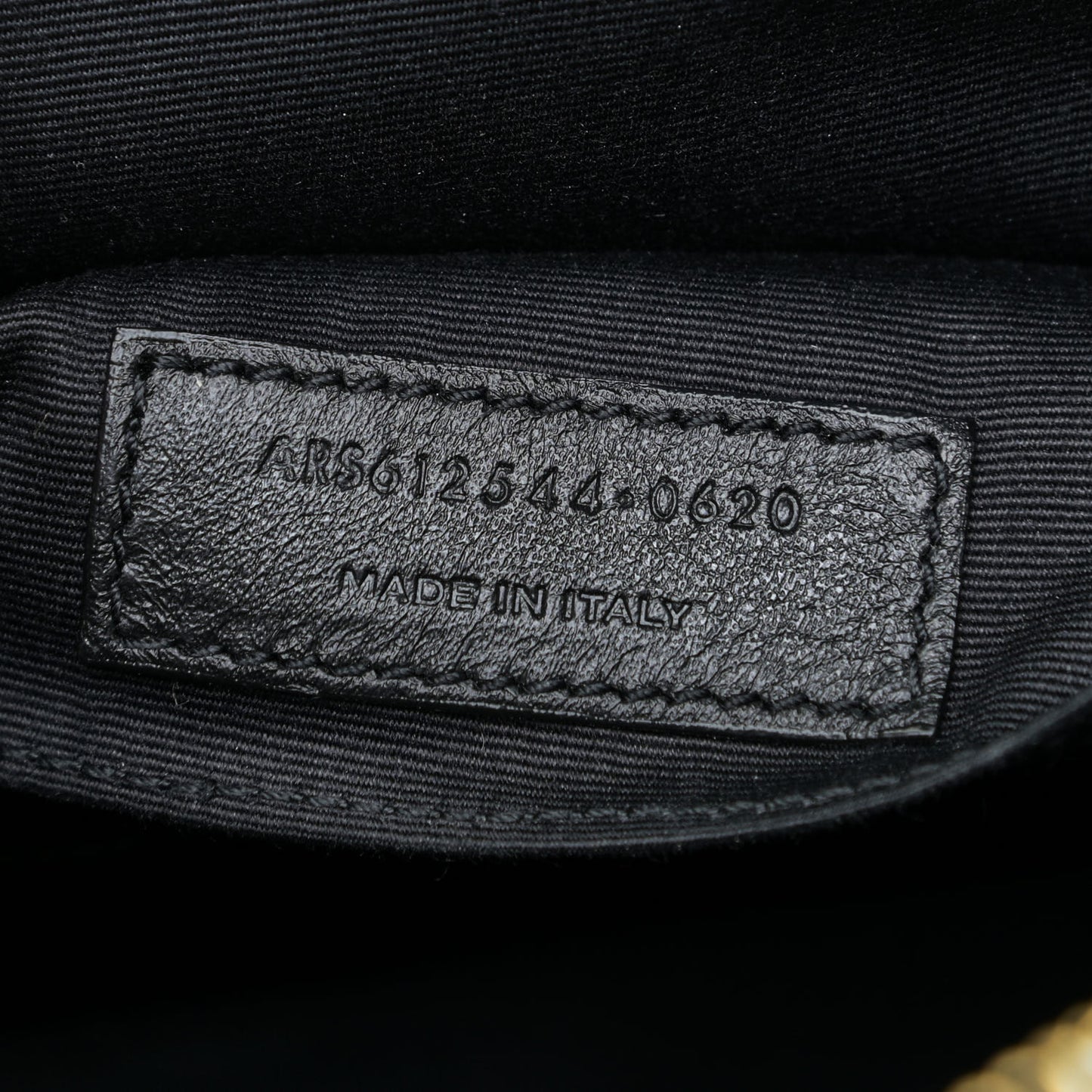 Calfskin Matelasse Monogram Lou Camera Bag Black