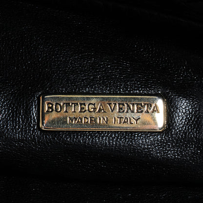 Bottega Veneta Vintage Nappa Intrecciato Shoulder Bag Nero Black 6 of 6