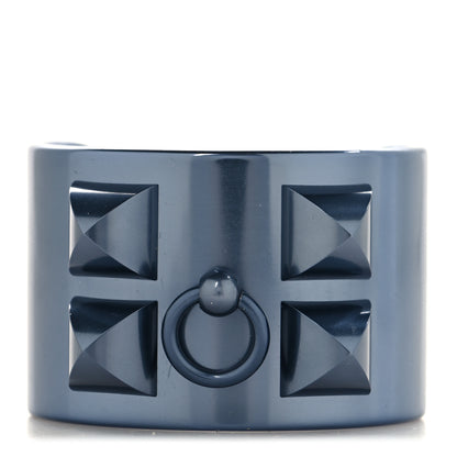 Hermes Aluminium Sunset Collier De Chien CDC Bracelet T2 Bleu Jean Lumiere 1 of 4
