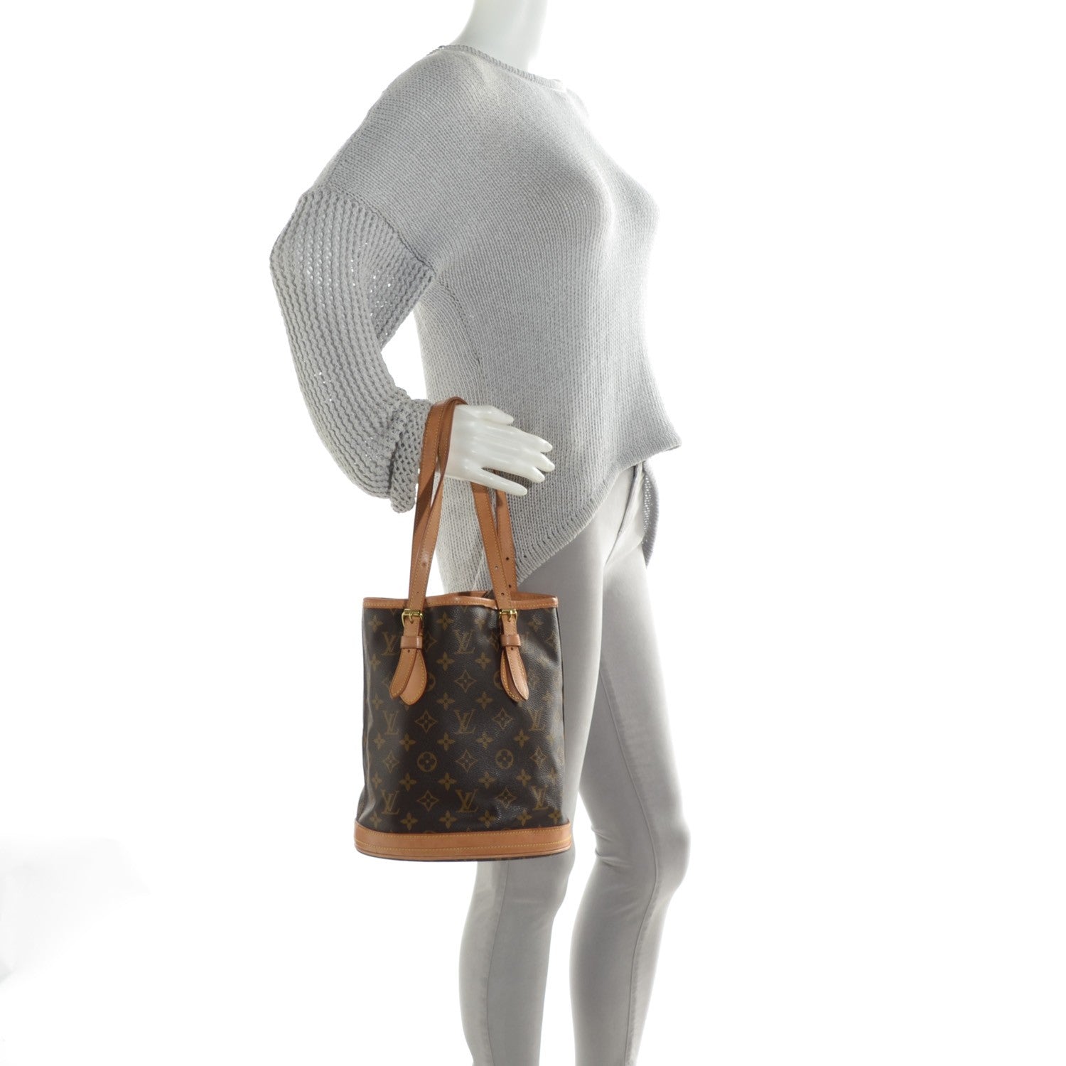 Louis Vuitton Monogram Petit Bucket 23 2 of 8