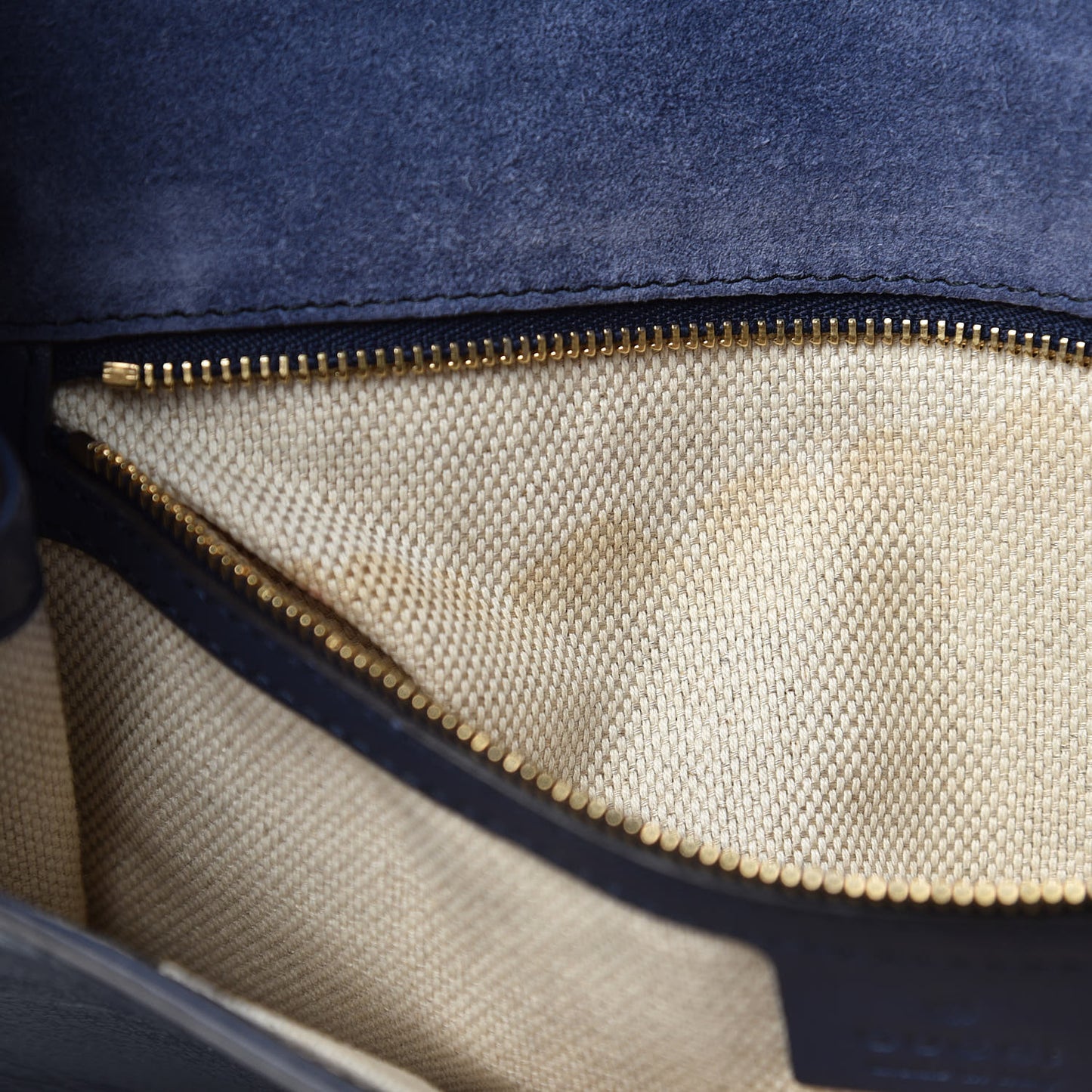 Soft Patent Medium Soho Clutch Uniform Blue