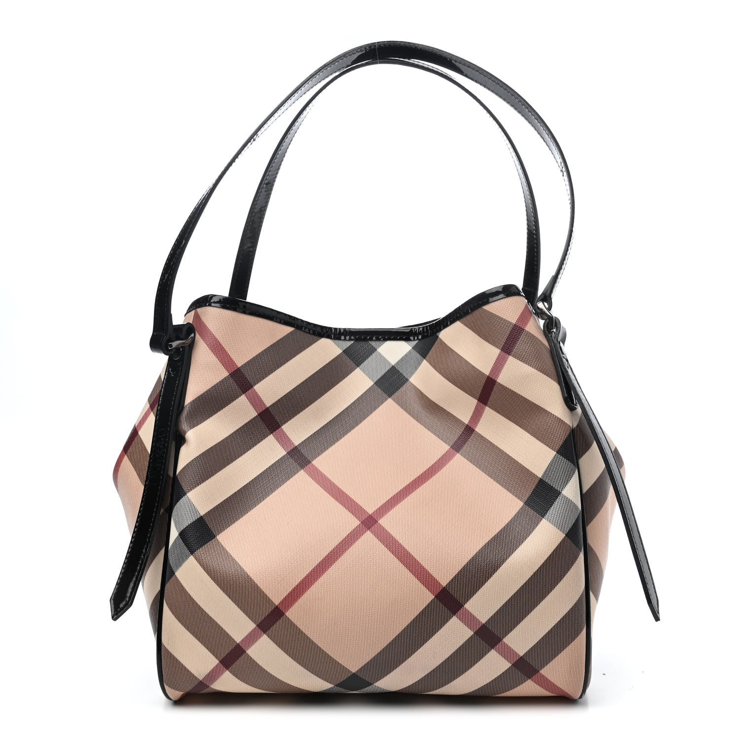 Burberry Nova Check Small Canterbury Tote Black 1 of 3
