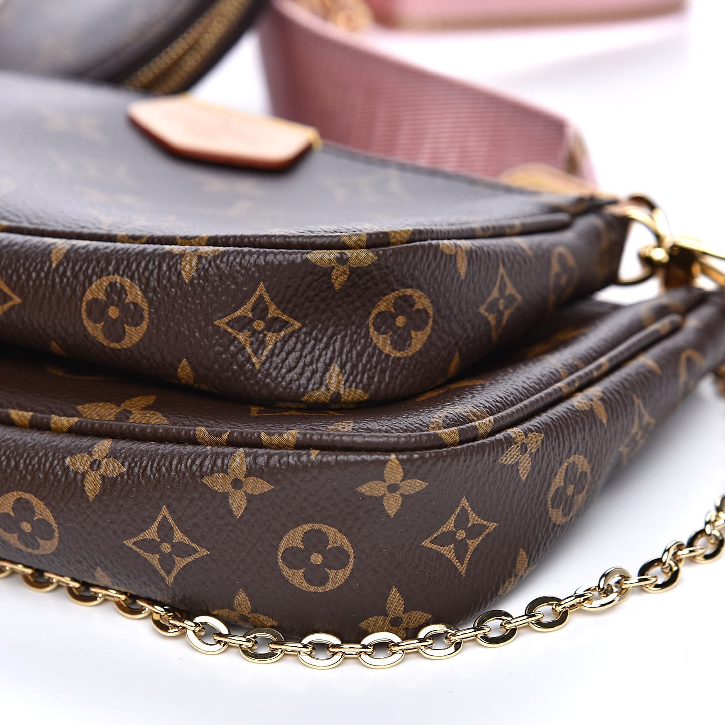 Monogram Multi Pochette Accessories Rose Clair