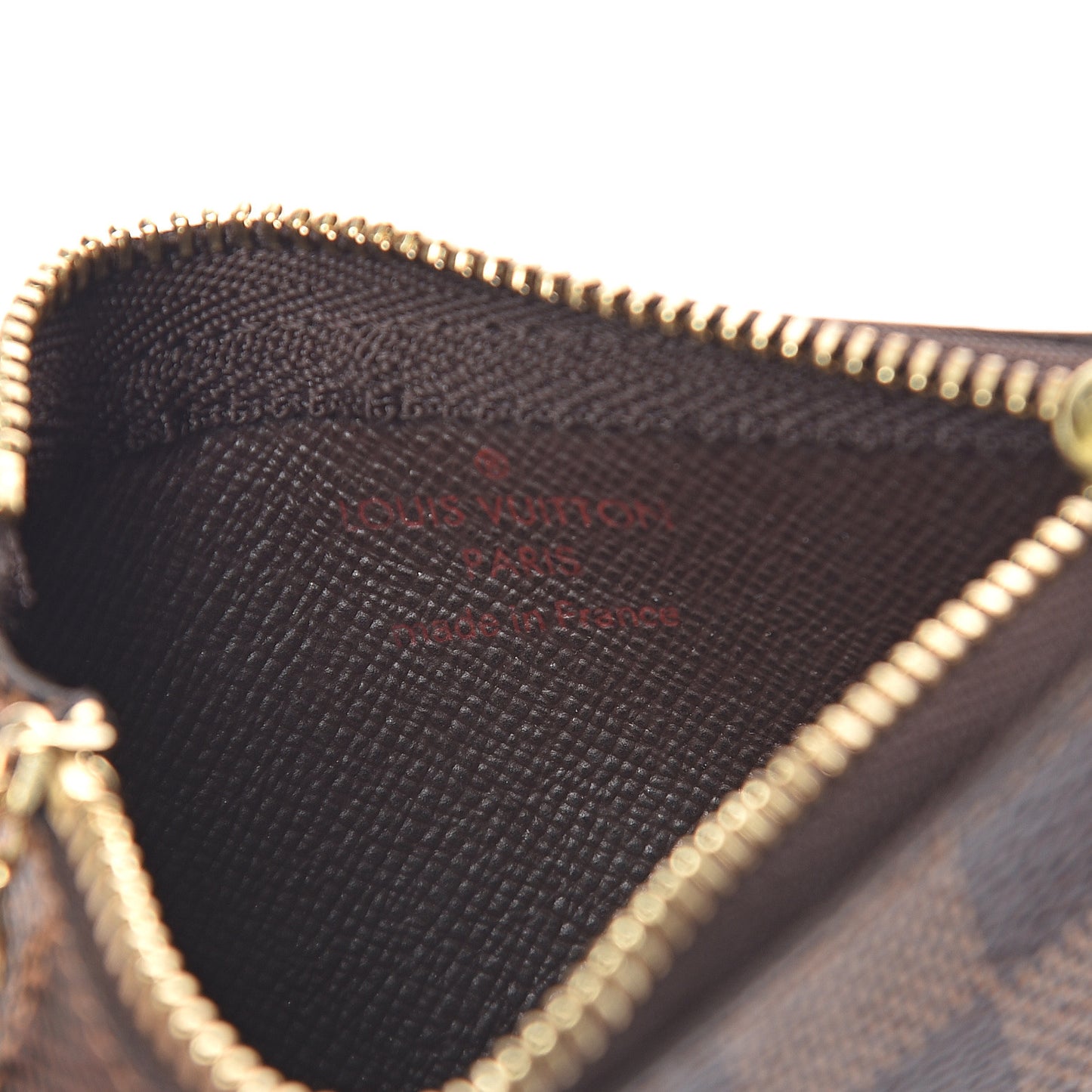 Damier Ebene Key Pouch