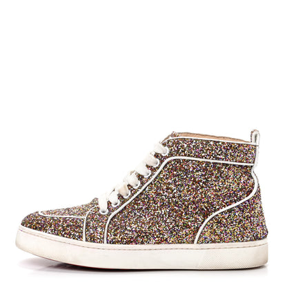 Christian Louboutin Glitter Nappa Rantus Orlato Sneakers 37 Multicolor 1 of 10
