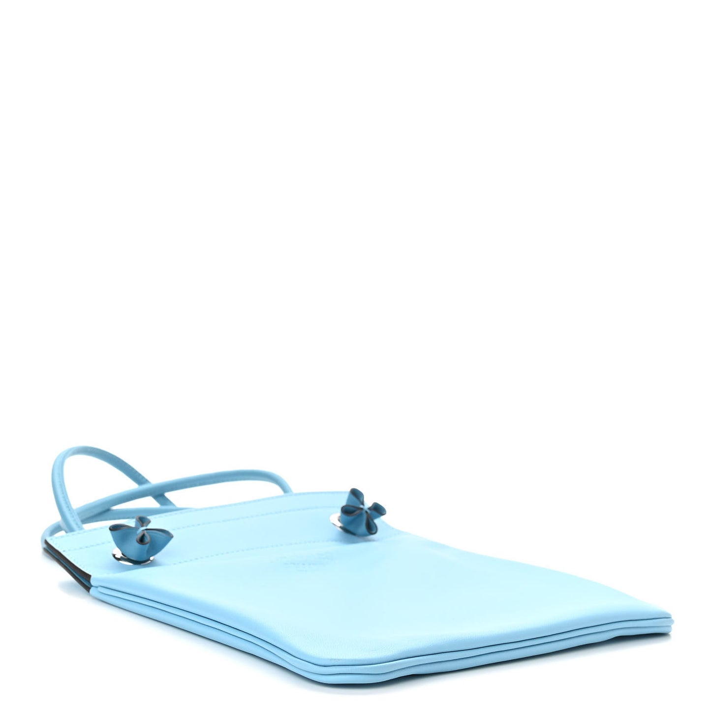 Milo Lambskin Swift Mini Aline Bleu Du Nord