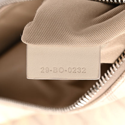 Christian Dior Coated Canvas Calfskin CD Diamond Nautic Mens Saddle Bag Ivory 7 of 10