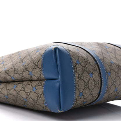 Gucci GG Plus Monogram Star Joy Vertical Tote Blue 8 of 11