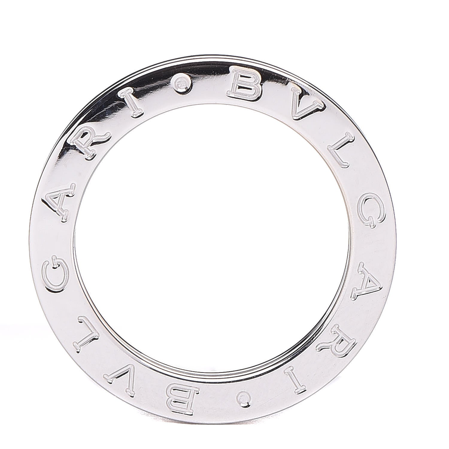 Tiffany BULGARI 18K White Gold B.Zero1 One-Band Ring 52 6 4 of 5