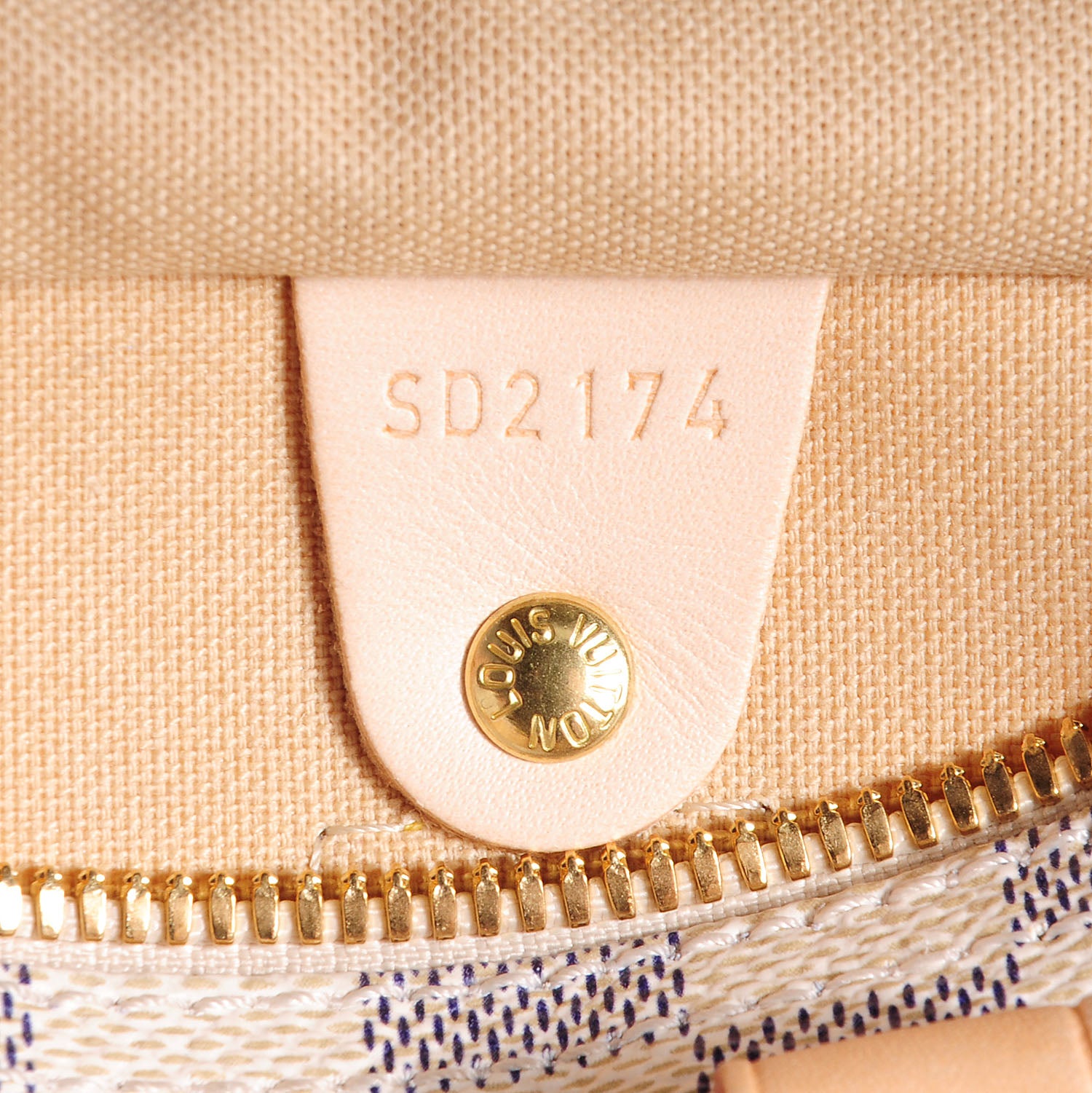 Louis Vuitton Damier Azur Speedy Bandouliere 25 8 of 8