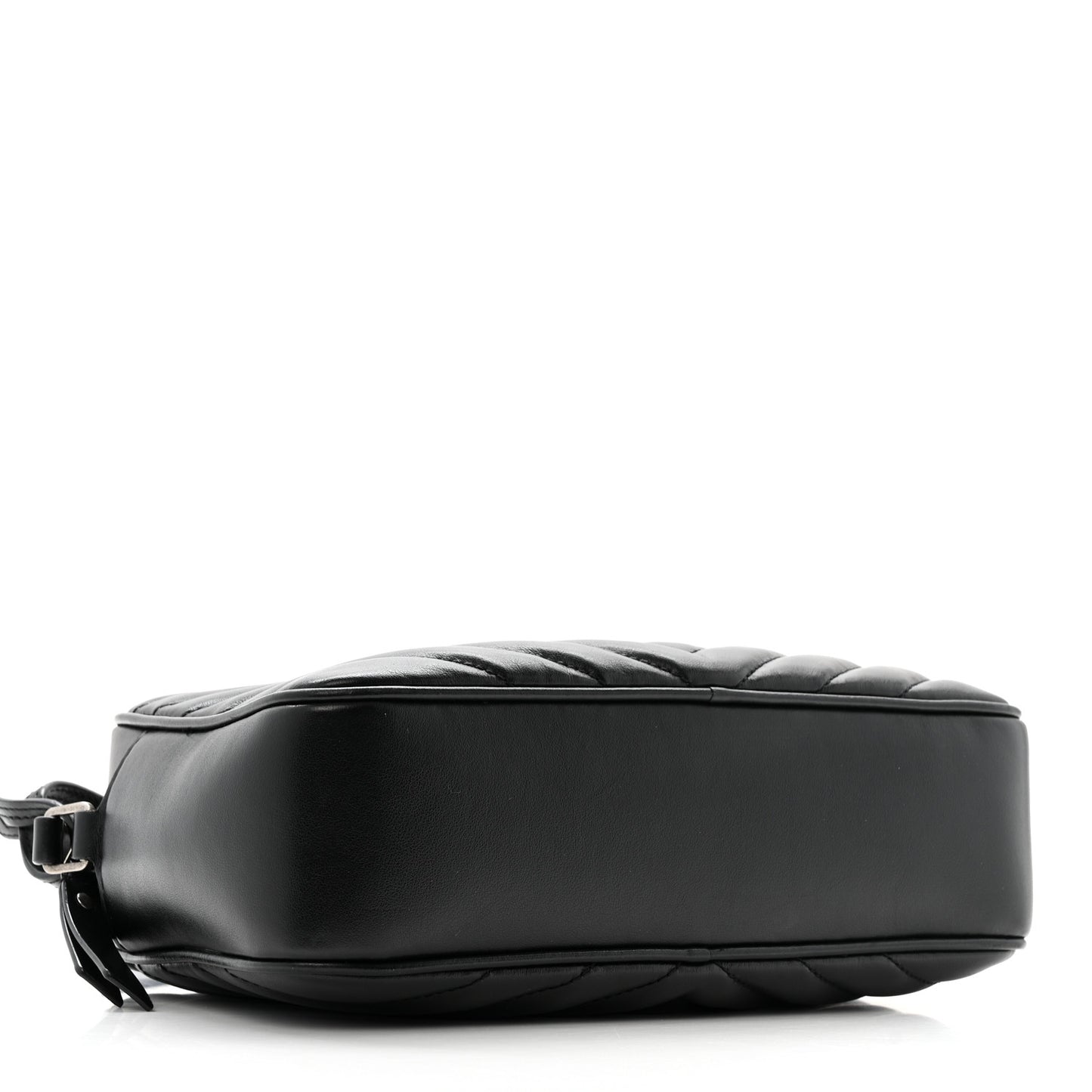 Calfskin Matelasse Monogram Lou Camera Bag Black