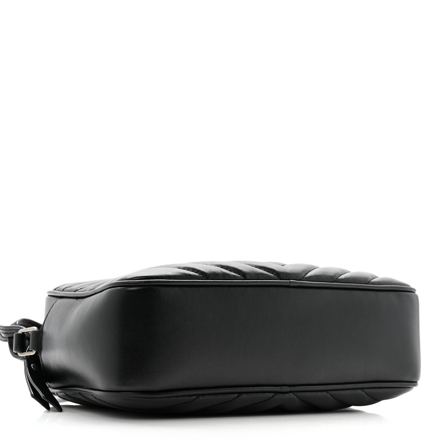 Saint Laurent Calfskin Matelasse Monogram Lou Camera Bag Black 4 of 14