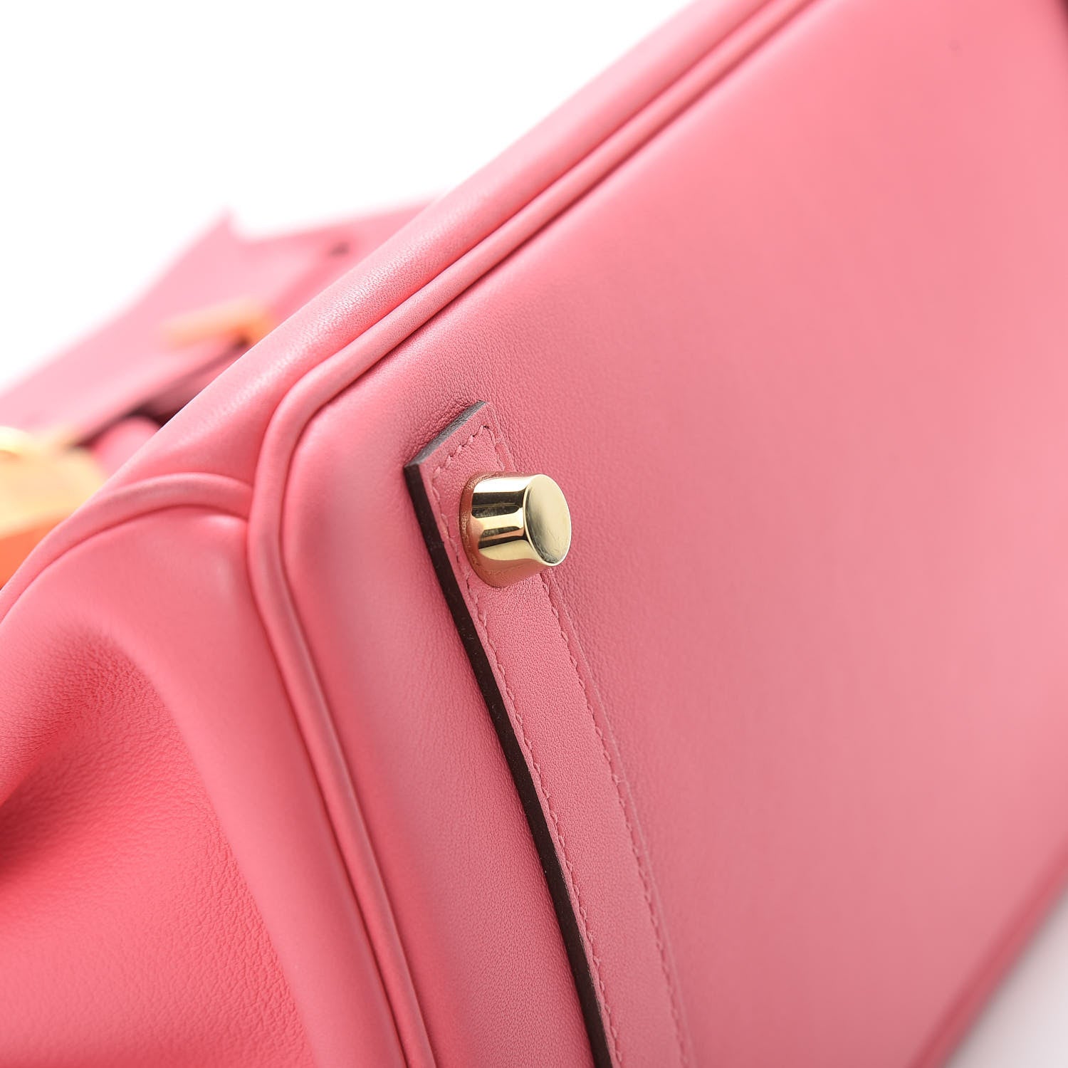 Hermes Swift Birkin 25 Rose Azalee 7 of 46