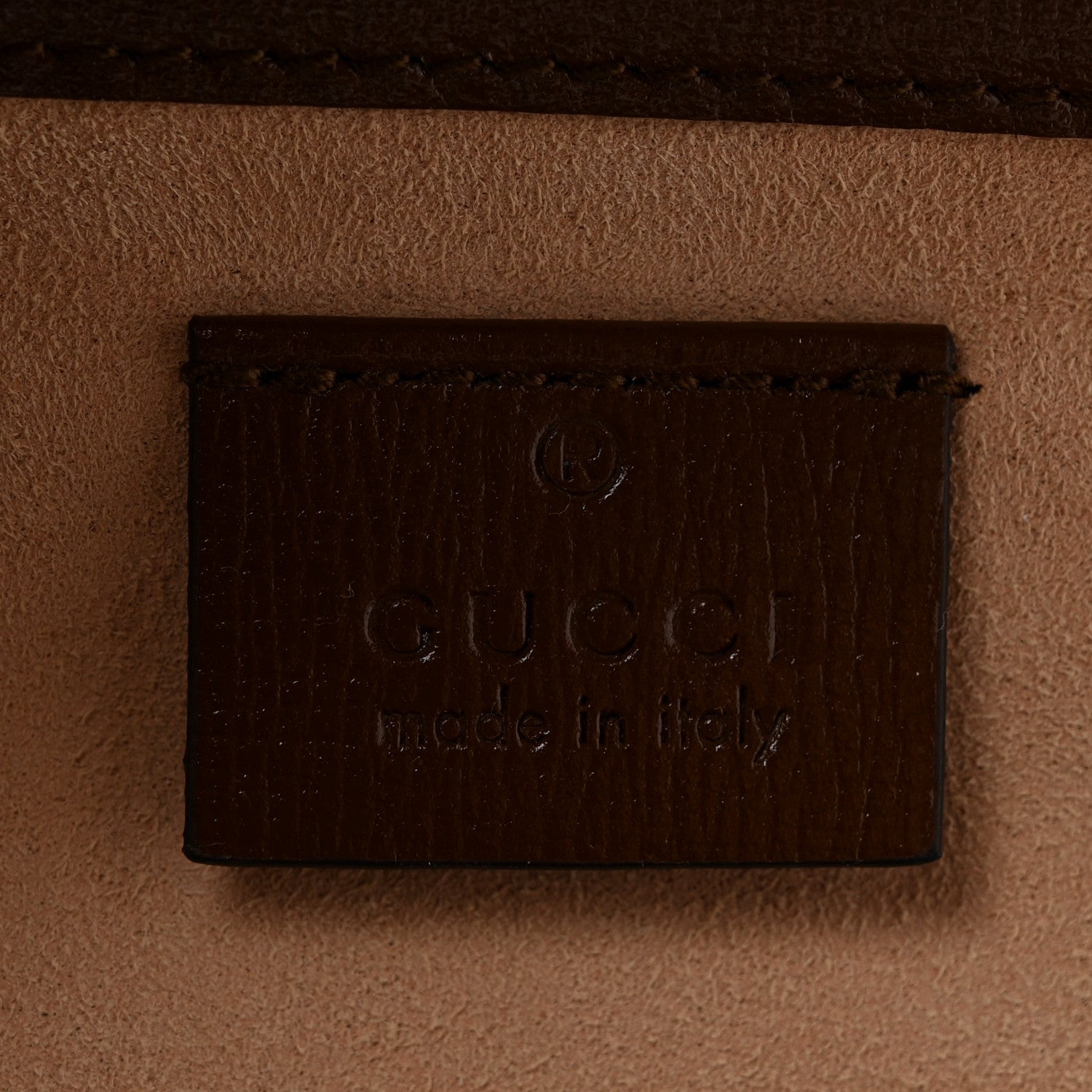 Gucci GG Supreme Monogram Mini Clasp Bag Beige Brown 6 of 14