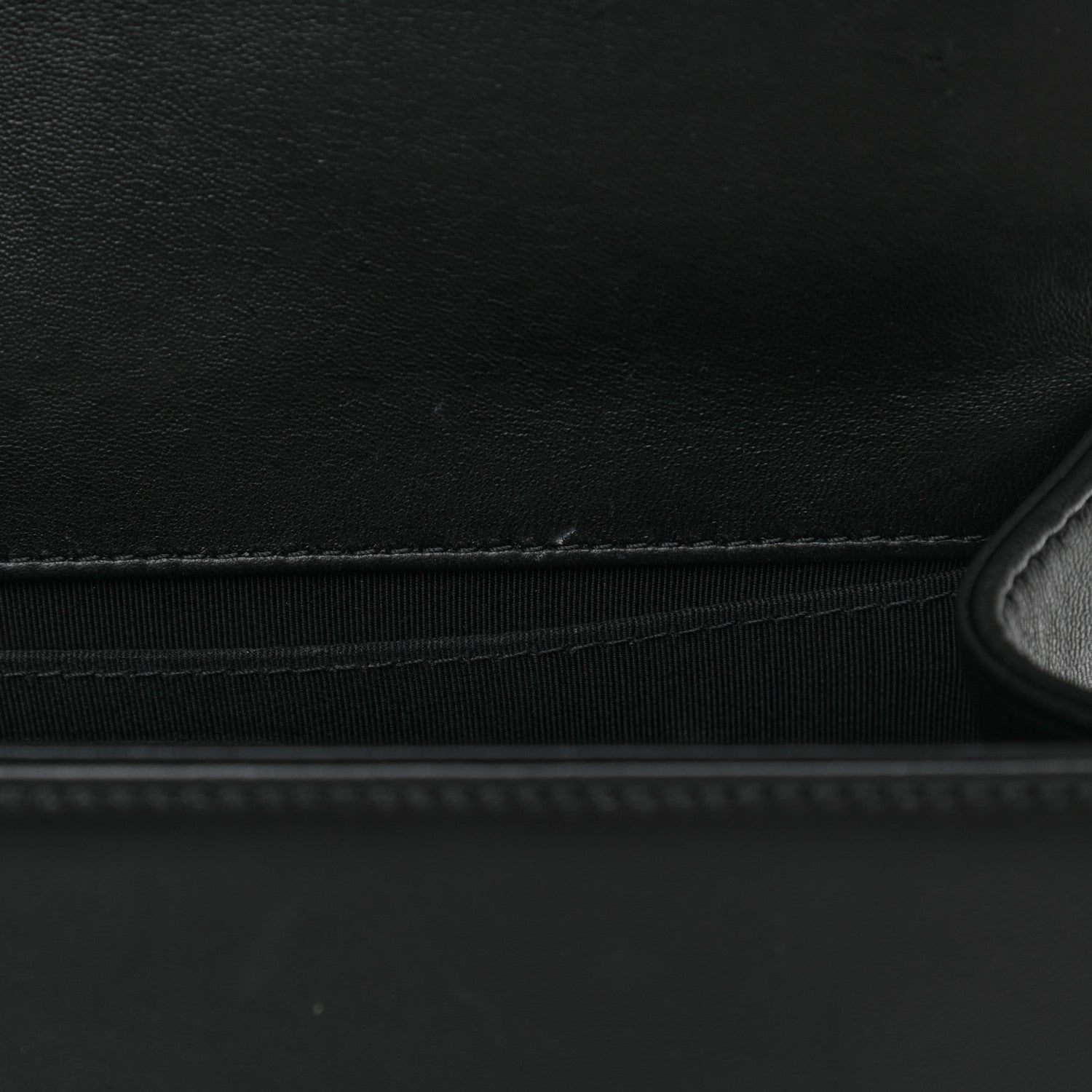 Chanel Lambskin Quilted Medium Boy Flap Black 11 of 18