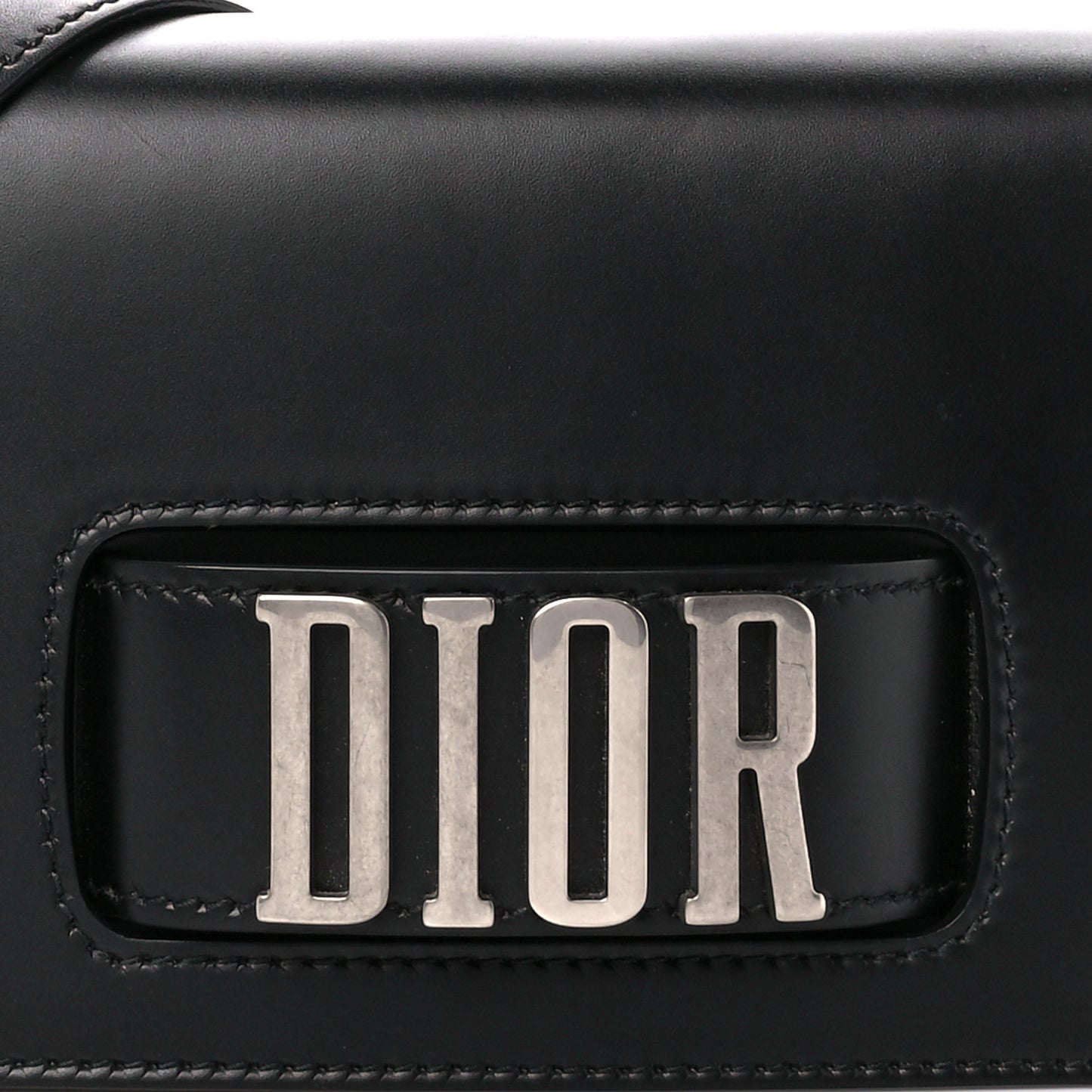 Smooth Calfskin Dio(r)evolution Flap Bag Black