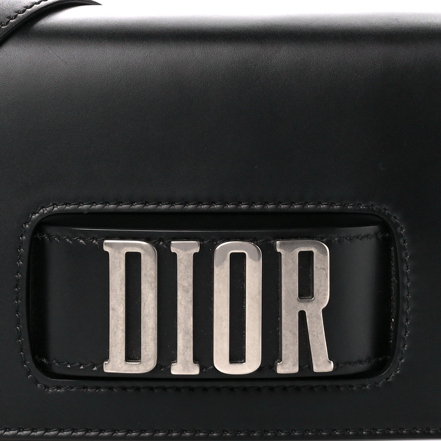 Christian Dior Smooth Calfskin Dio(r)evolution Flap Bag Black 10 of 13