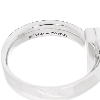 Tiffany 18K White Gold 4.5mm T T1 Wide Ring 57 8 4 of 5