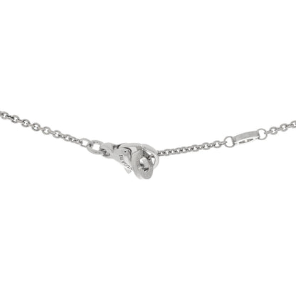Bulgari 18K White Gold Parentesi Pendant Necklace 3 of 3
