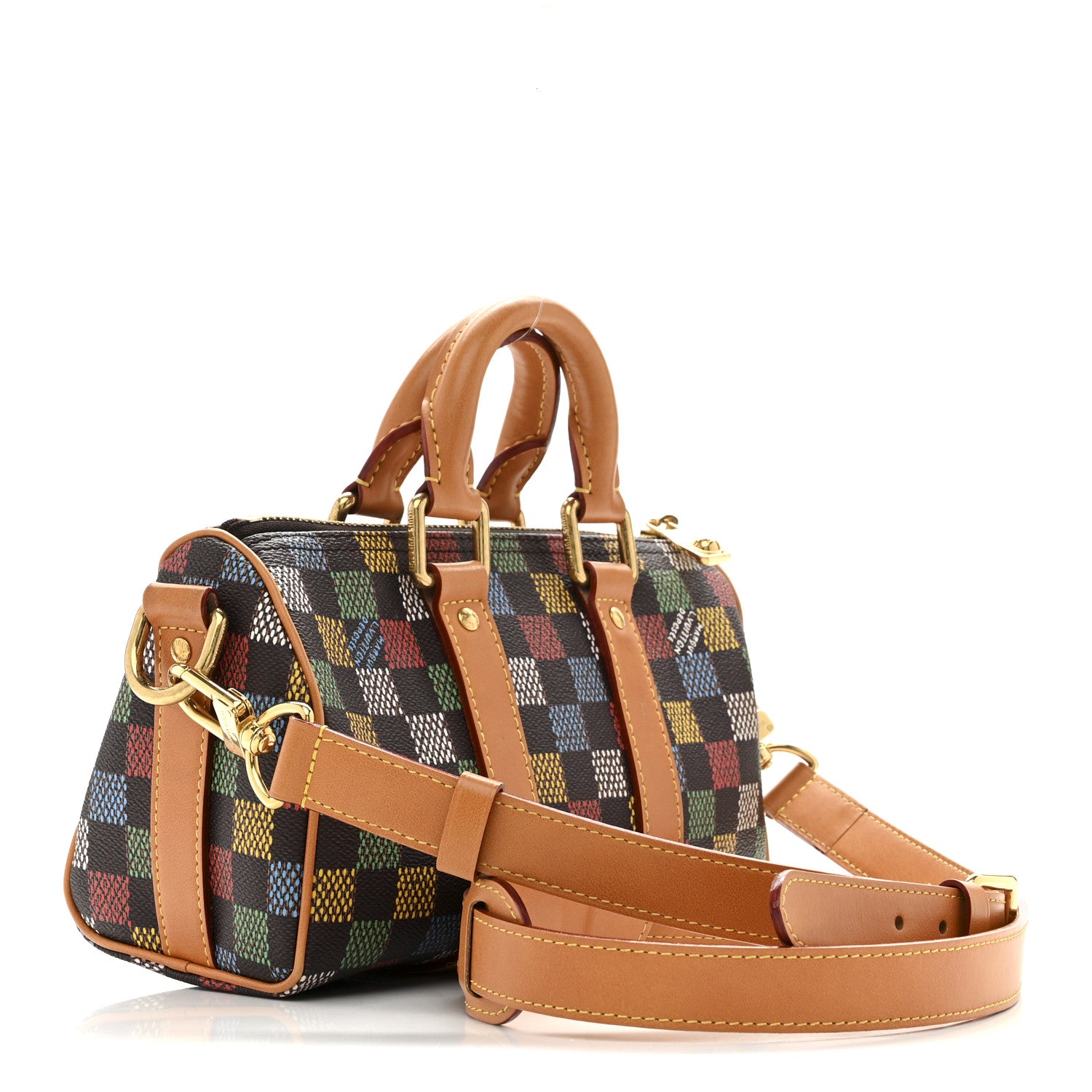Louis Vuitton LV Vers Damier Ebene Keepall Bandouliere 25 3 of 9