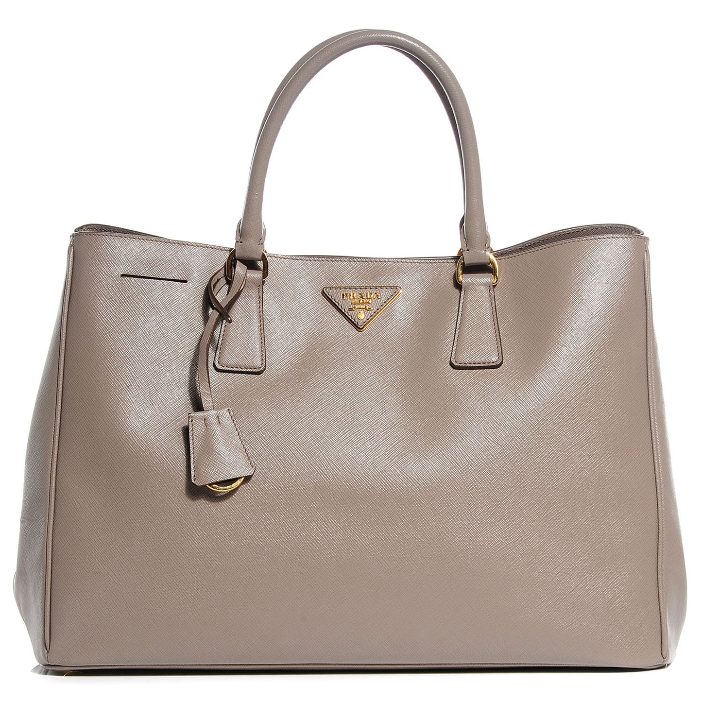 Saffiano Lux Large Tote Argilla