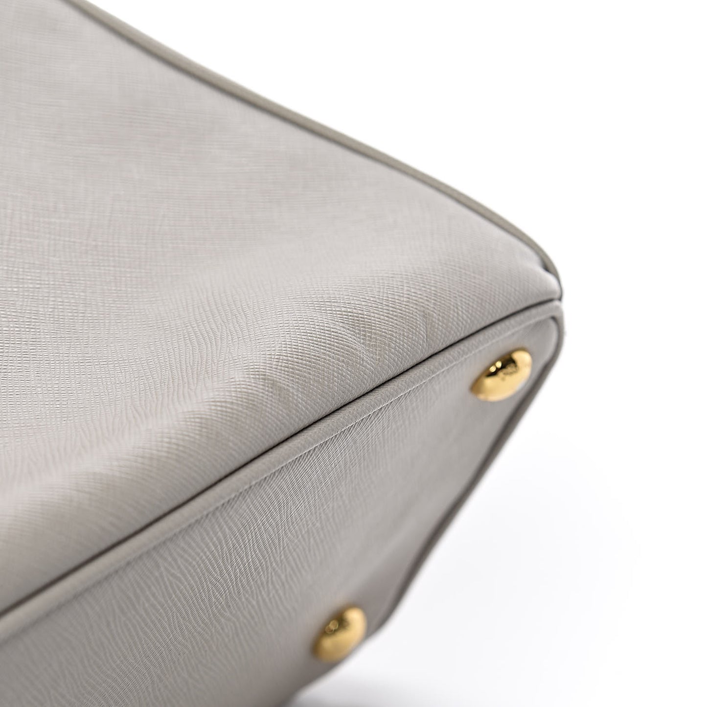 Saffiano Small Galleria Double Zip Tote Pomice