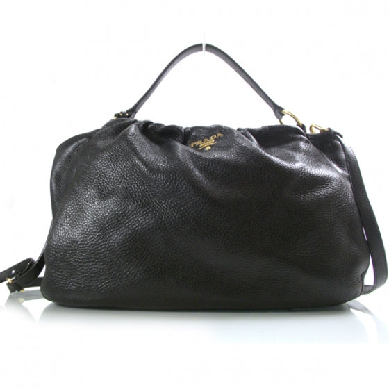 Prada Cervo Satchel Nero 1 of 12