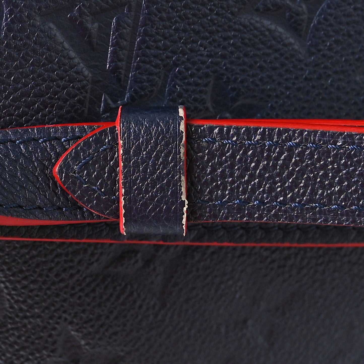 Empreinte Pochette Metis Marine Rouge