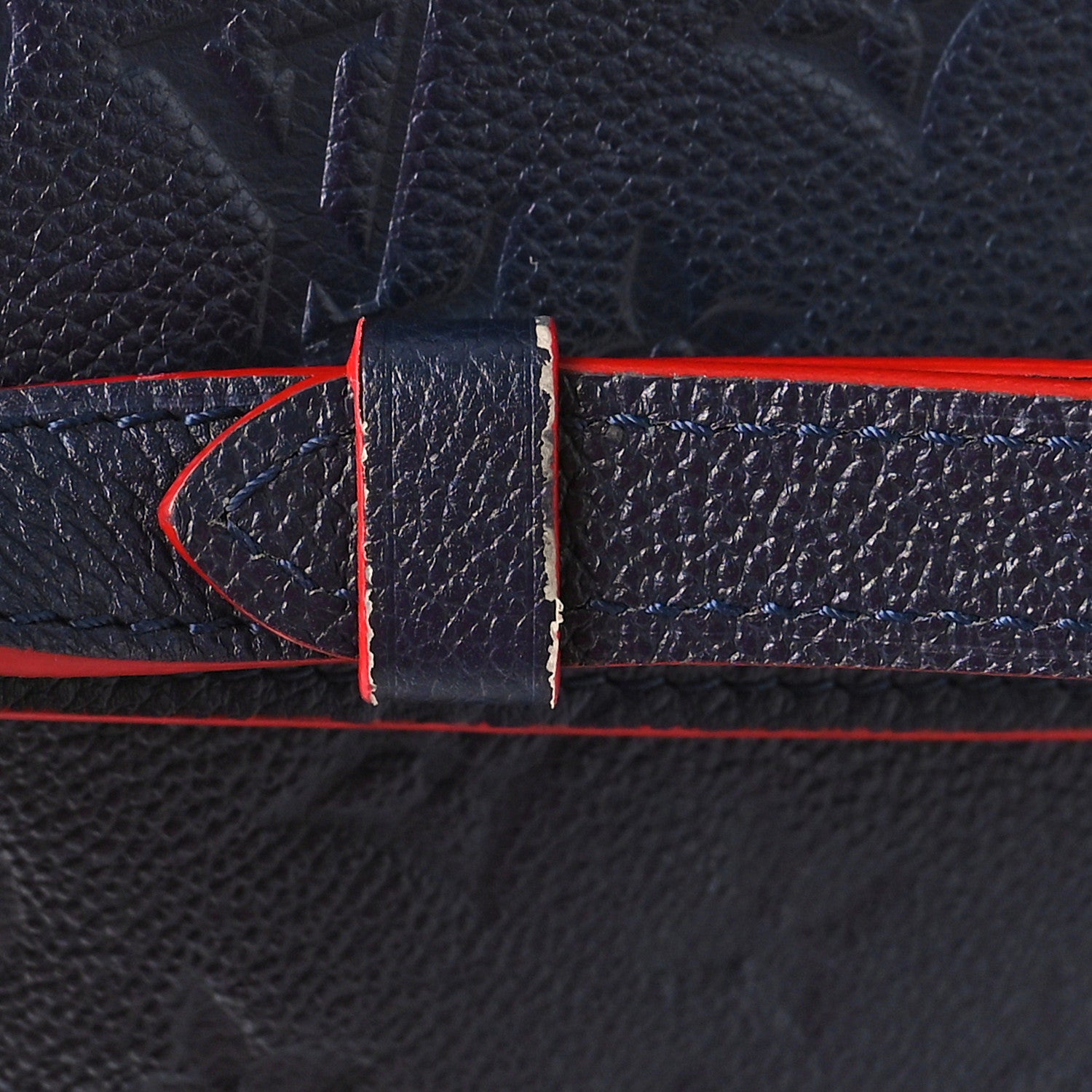 Louis Vuitton Empreinte Pochette Metis Marine Rouge 11 of 14