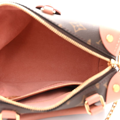 Louis Vuitton Monogram Petite Malle Souple Peach 5 of 9